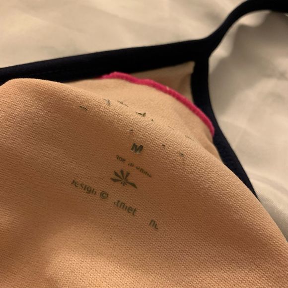 Athleta built in bra padded cup active outdoor dress Sz M - Picture 6 of 11